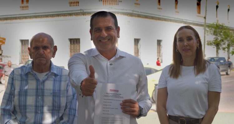 Hugo Reséndez manifiesta su voluntad de participar en la Coordinación Municipal de Morena