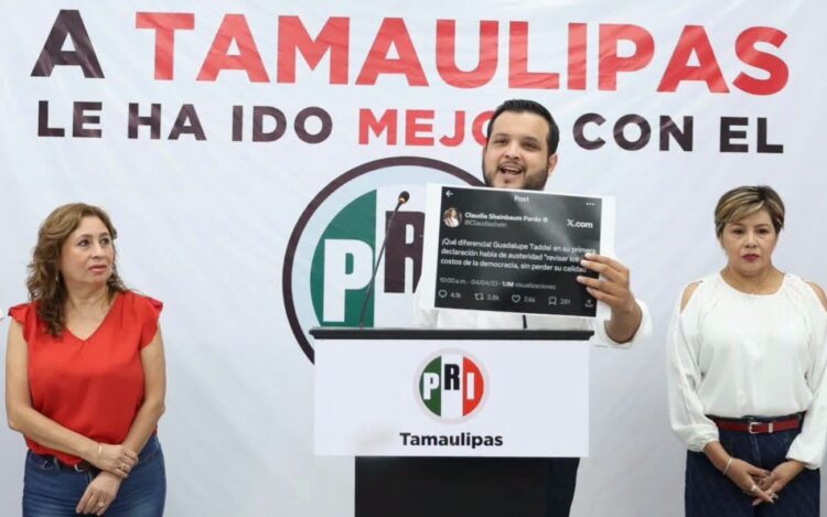 PRI exige investigar a Taddei y reclama que no haya impunidad en el INE