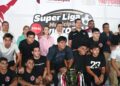Premian Lucy y Lalo Gattás a campeones de Súper Liga de Fútbol Victoria 2026