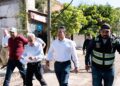 Supervisa alcalde obras de agua potable y drenaje en sectores de Victoria