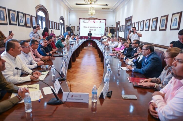 Coordina Mesa de Salud Municipal acciones preventivas para la temporada invernal
